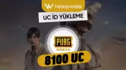 Pubg Mobile 8100 UC